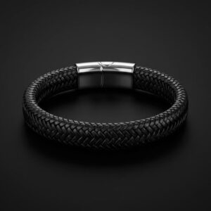 Hilpharakas Nahast Käevõru "Bold Braid"