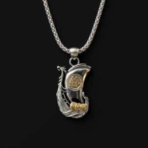 Kaelakee "Kuldne Valknut"